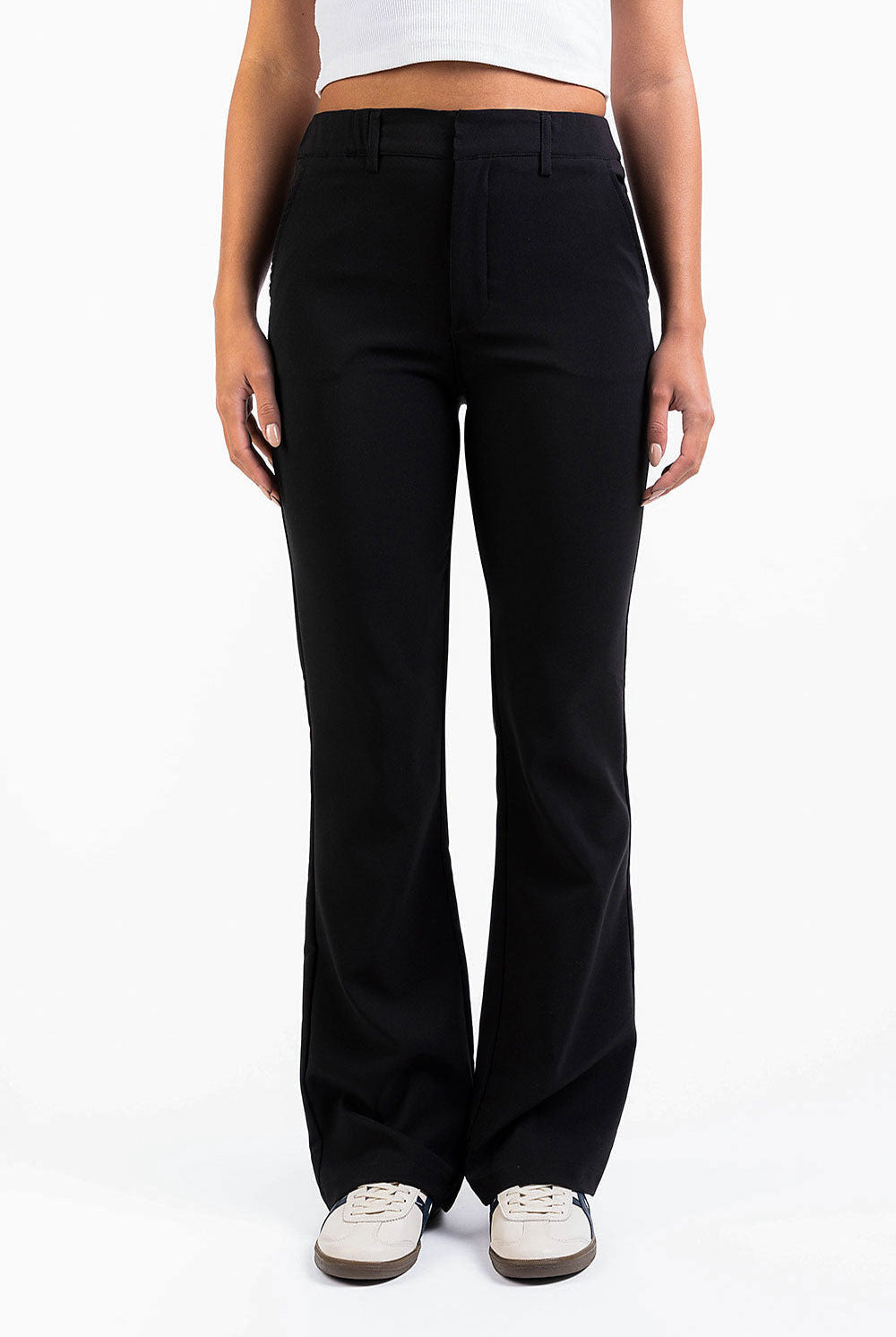 Drew 05High Bootcut Suit Pants - Black