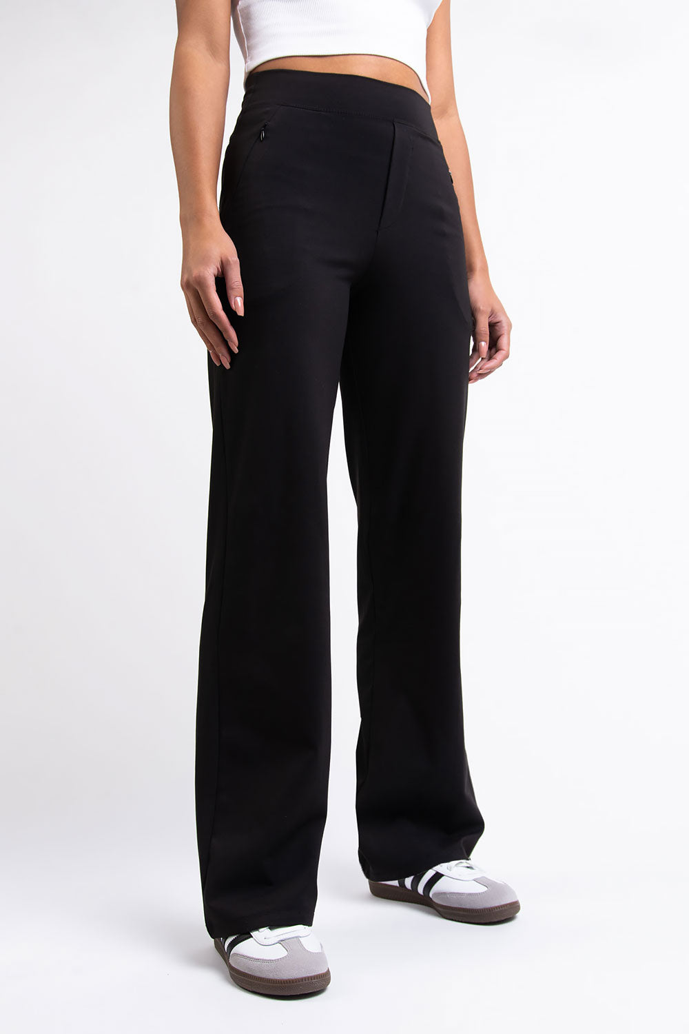 Holly 03High ActiveFlex Straight Pants - Black