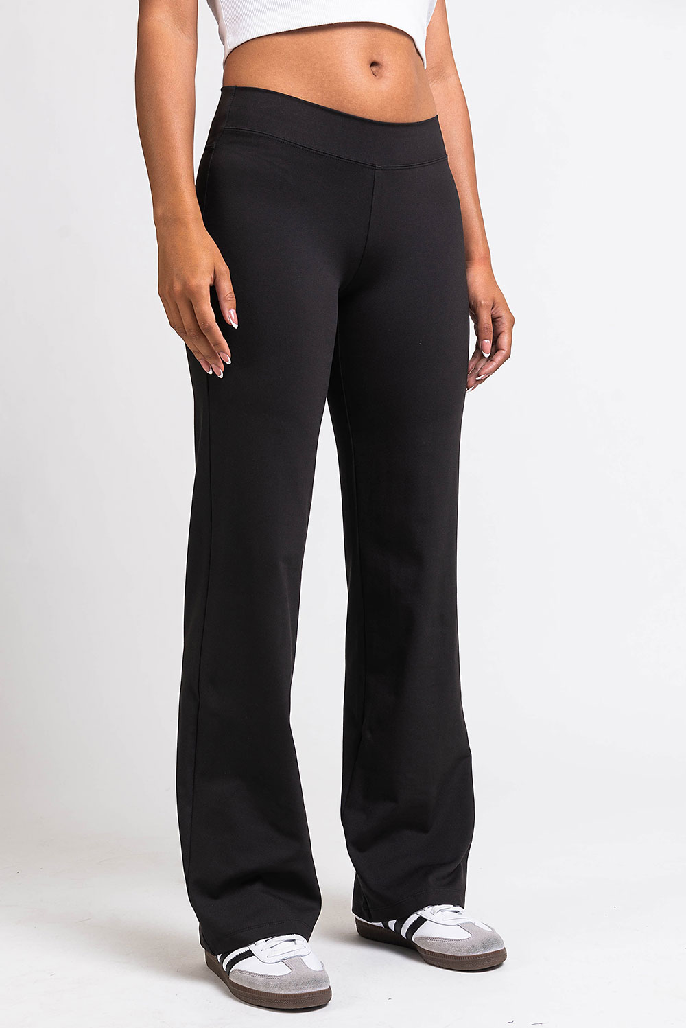 Cassy 01Low ActiveFlex Straight Pants - Black