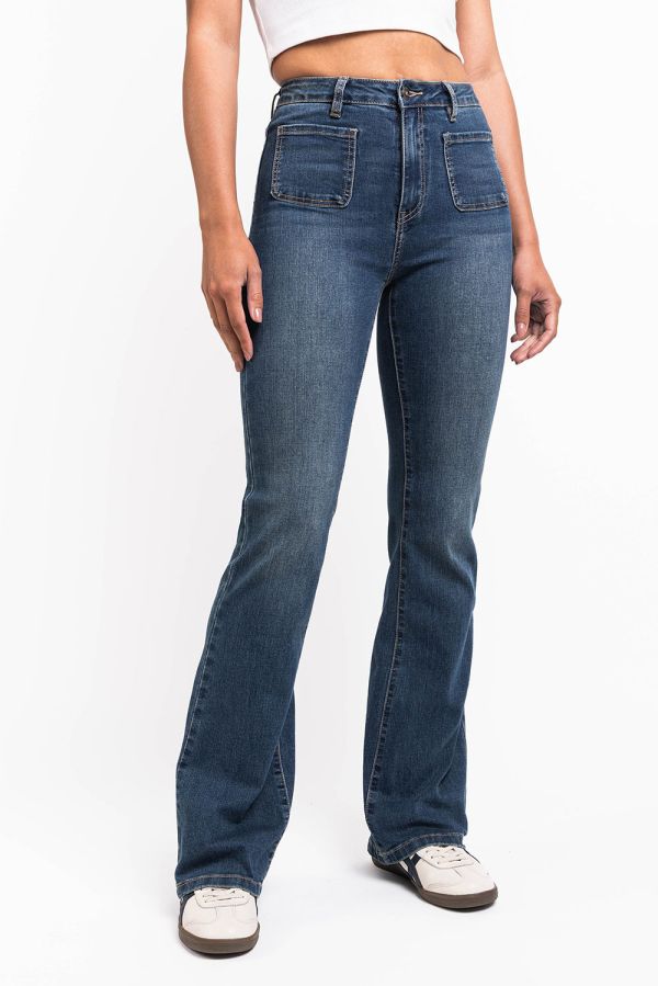 Claire 04High Bootcut Farkut